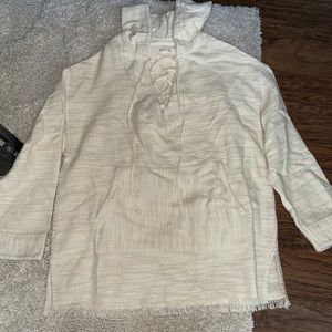 Urban Outfitters Lace Up Hoodie